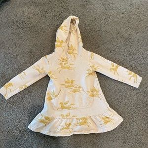 Tea Collection unicorn sweater dress 3t